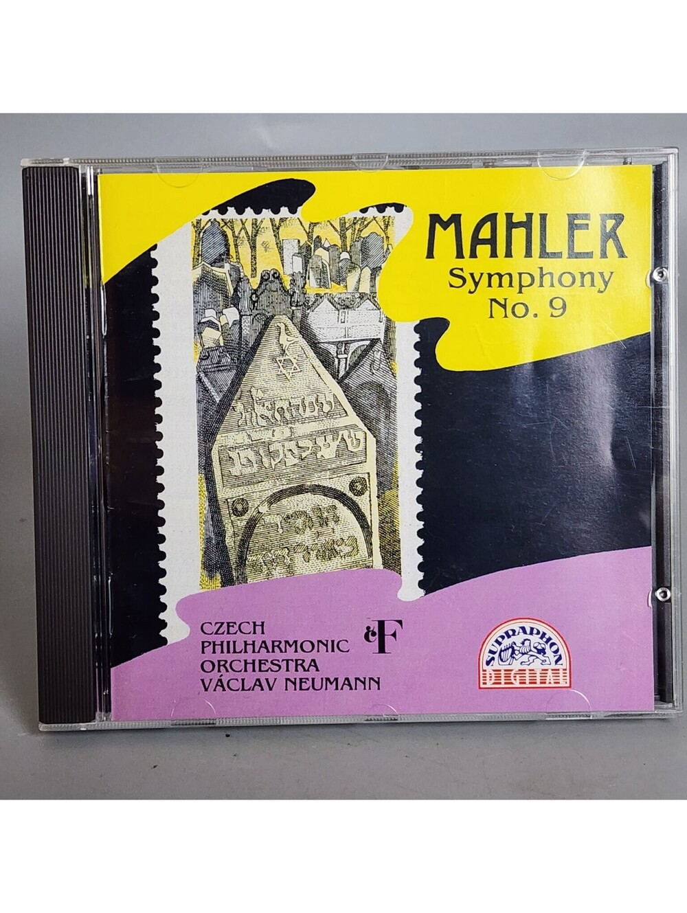 Gustav Mahler Symphony No. 9 CD Czech Philharmonic Neumann Supraphon 11 1980-2